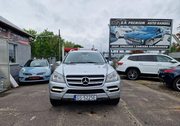 Mercedes-Benz GL cena 74990 przebieg: 183195, rok produkcji 2011 z Borne Sulinowo małe 742